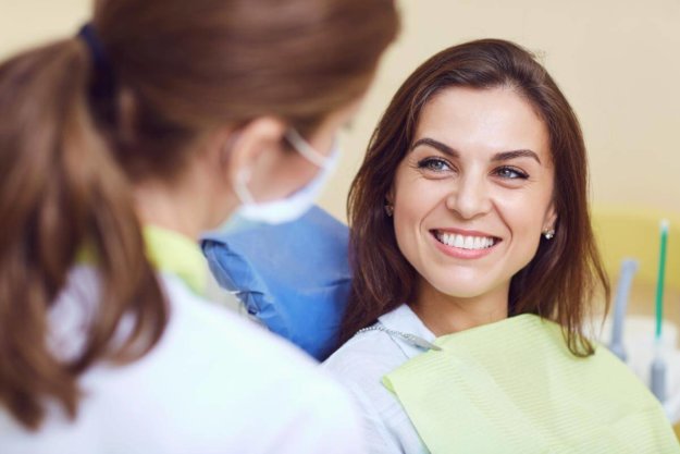 5 Benefits of Diagnostic Dentistry woman smiling while learning about the benefits of diagnostic dentistry