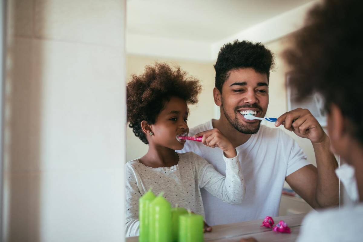 Image symbolizing dental hygiene for kids