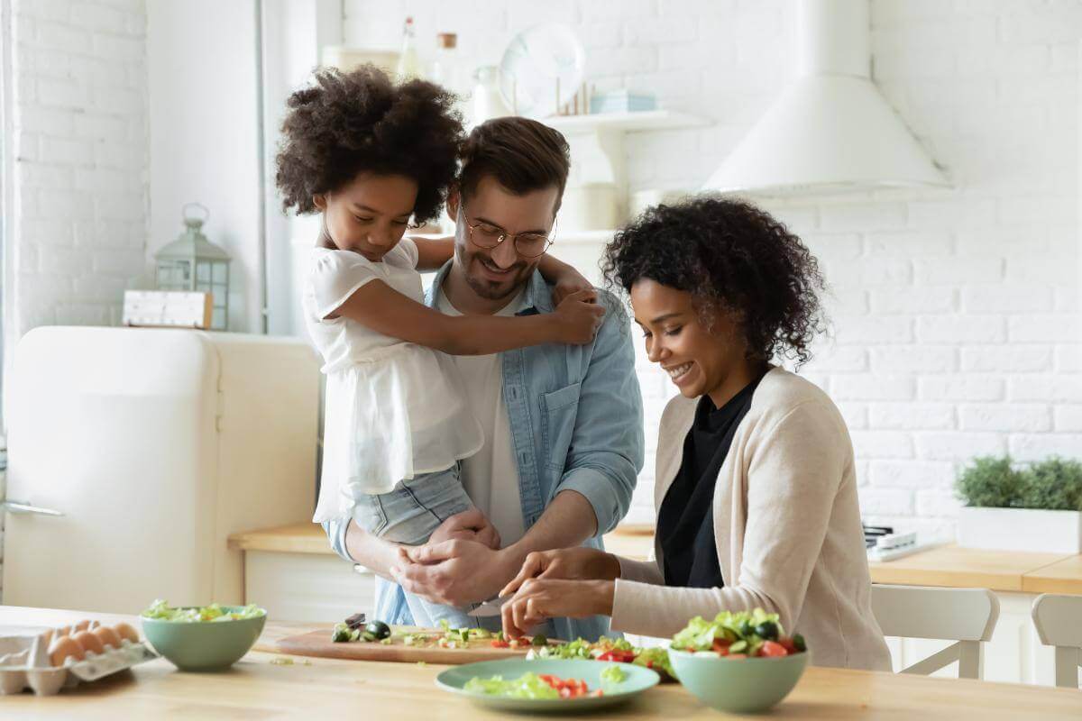 The Role of Nutrition in Dental Health A family learning about nutrition and dental health