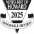bestofhoward2025_honorablemention_K Honorable mention badge for 2025 best dental practice of Howard county